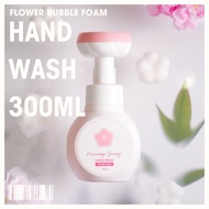 [KOREA] Flower Bubble Foam Hand Wash 300ml Hand Washes Hand Wash Hand Soap Foaming Hand Wash Hand Wash Hand Soap Liquid Handwash Soap Aromatique Hand Wash Liquid Hand R FOR KIM