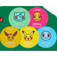 7 Eleven Pokemon Mug Coasters 5 in 1 limited edition