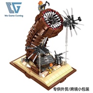 Dune Sandworm Wing Puffer Helicopter Dune 2 Assembled Building Block Gift Model Decoration Periphera