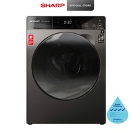 Sharp ES-FW105D7PS Combo Washer Machine Dryer (10.5/7kg)(Water Efficiency 4 Ticks)