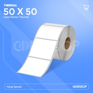 Codeshop Label 50x50 mm Direct Thermal Sticker 50 x 50 Barcode Stickers 1 Line contains 500 pcs