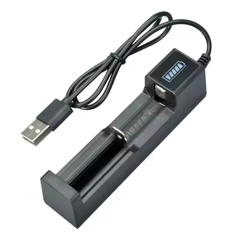 Multifunctional Lithium Battery Charger Single Charge 16340 14500 18650 26650 Universal Battery Char