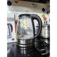 Kuscheln KEK-1.8G Glass Kettle (1.8 Liter) - Fast Boiling, Luxurious LED Light, Health Safe - Genuin