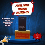 Power supply MA200w-12v Brand Minjon