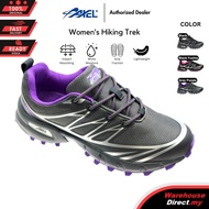 AXEL Kasut Perempuan Hiking Ringan Bertali Women's Light Weight Grip Traction Hiking Lace Up Shoes W