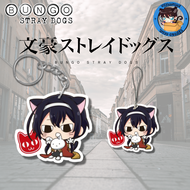 Gantungan kunci BUNGO STRAY DOG/costum keychain/phone strap anime