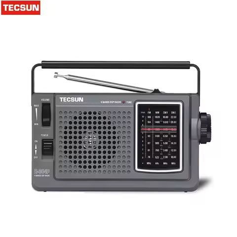 Tecsun R-304 R-304P Radio Portable AC/DC FM Medium Wave Shortwave DSP Digital Demodulation Radio Tec