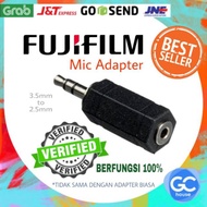 Microphone Jack ADAPTER Converter Mirrorless FujiFilm Mic 3.5mm to 2.5mm Jack Fuji BOYA MM1 VM100