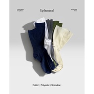 Ephemeral basic sock ribs