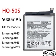 5000mAh Replacement battery HQ-50S Battery For Samsung A02S A03S A03 M02S M025 F02s A025 battery rep