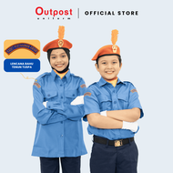[SIAP JAHIT] OUTPOST Uniform TUSPA Blouse(Long Sleeve) | Basic Accessories Only