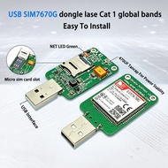 NEW Dongle USB SIM7670G LTE Cat1 Module Global with 4G FPC Antenna