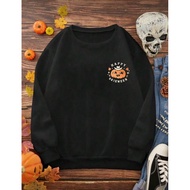 Sweater Halloween Print Pullover
