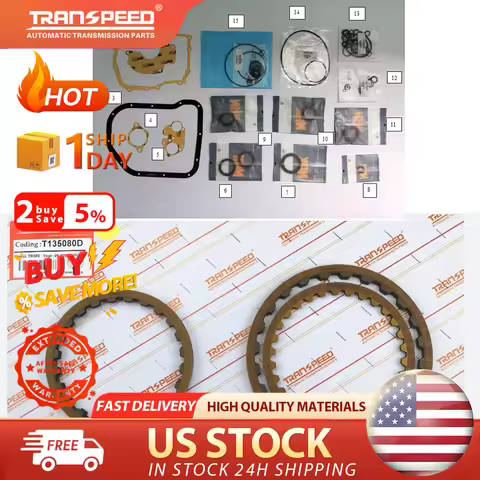 TRANSPEED RE5R05A Auto Transmission Rebuild Master Kit For Subaru Outback 2.5L Forester 2.0/2.5L