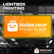 LIGHT BOX PRINTING CUSTOM (BACKLIT PRINTING)