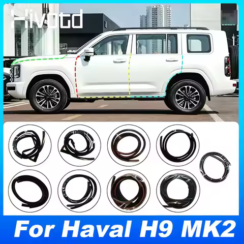 Hivotd Rubber Full Car Sealing Strips For Haval H9 MK2 2025 Waterproof Sound Insulation Windproof Au