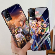 T-34 Toy Story Tempered Glass Casing for VIVO V20 V21E Y51 Y02t Y02a V21 Y52 Y53S Y31 Y02 V21S 2020 