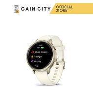 Garmin Venu 4 Lunar Gold W/ Bone Silicone Band, 41mm Gm-010-03013-40