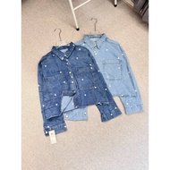 KEMEJA Love jeans shirt k404 24/7fc