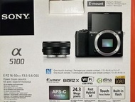 Sony Alpha A5100 數碼無反相機連大光圈鏡頭及超廣角變焦鏡頭 b+w 偏光鏡 manfotto 三腳架 愛藏家電子防潮箱