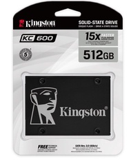 Kingston KC600 SATA SSD 2.5" 256GB 512GB 1TB 2TB Internal Solid State Drive