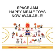 SPACE JAM HAPPY MEAL® TOYS | Sylvester Elmer Fudd Daffy Duck Lola Bunny Yosemite LeBron James Road R