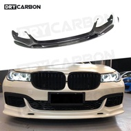 Carbon Fiber Front Lip Aprons Bumper Chin For BMW 7 Series G11 G12 730i 740i M760 M Sport 2015 - 201