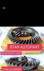 GEAR SET CANTER PS125 PS135 6X40 PINION NANAS