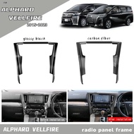 dac toyota alphard vellfire anh30 2015-2023 air outlet frame garnish accessories agh30 ah30