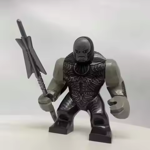 X160 6.5CM New Trend Hulk Bricks Building Blocks Anime Cartoon Mini Action Figures Heads Assembly To