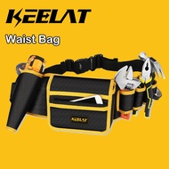 KEELAT Storage Tools Waist Bag Multi-functional Waterproof Large Capacity With Adjustable Shoulder S