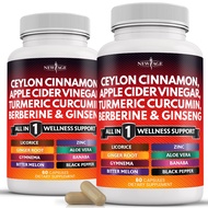 Ceylon Cinnamon 3000mg Turmeric 3000mg Apple Cider Vinegar 3000mg Ginseng 2000mg Aloe Vera 2000mg Be