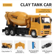 【Duffy toys】2.4G Mobil Remote Control Besar Excavator /Excavator Remote Control/Model Paduan Simulas