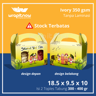 (Isi 20 pcs) Gable Box Toples 18.5x9.5x12 28x9.5x10 28x9.5x12 box toples 650gr dus jinjing box tente