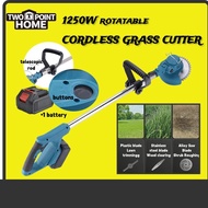 48VF Lawn Mower Rechargeable Grass Cutter Cordless Grass Trimmer Electric Makita Battery  割草機With  Accessories