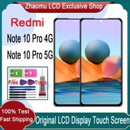 Original AMOLED Redmi Note 10 Pro 4G Note 10 Pro 5G LCD Display Touch Screen Replacement