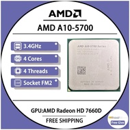 A10 A10-5700 A10 AMD 5700 A10-5700 3.4Ghz 65W Quad-Core PROCESSEUR Centale AD5700OKA44H PRISE FM2