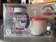 Richell Aqulea Straw Training Mug Set 日本 RICHELL AQ 吸管訓練水杯套裝 Pigeon Chuchubaby Combi Edison Sanrio D