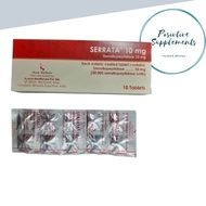 SERRATA SERRATIOPEPTIDASE 10MG 10s SURUT BENGKAK