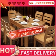 Solid Wooden Dining Chair Family Hotel Restaurant Chair Log Chair D6F5 NVFU