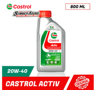 Oli Mesin Motor Castrol Active 4T 20W 40 800 ml ORIGINAL