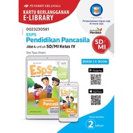 Erlangga - E-LIBRARY ESPS PANCASILA EDUCATION FOR ELEMENTARY SCHOOL/MI CLASS 4/KM/2TH