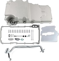 AngyMeck 302-3 LS Engine Swap Retro-fit Oil Pan For LS1 LS2 LS3 A/G/F-Body Chevy 4.8L 5.3L 6.0L 6.2L