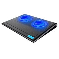 Laptop Cooler Base Metal Mesh Gaming Laptop Stand 2 Fans USB Interface Air-Cooled Silent Cooling Dev