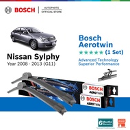 Bosch Aerotwin Retrofit U Hook Wiper Set for Nissan Sylphy G11 (22"/16")