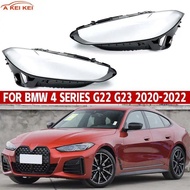 For BMW 4 Series G22 G23 Plastic HeadLight Lens Shell Car Front Headlamp Lens Cover Shell For BMW 4-