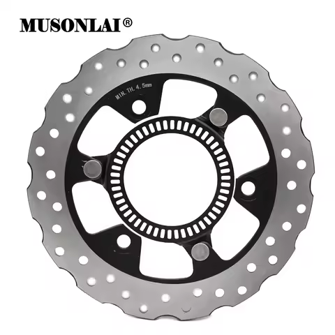 220mm Motorcycle Rear Brake Disc Rotor For Kawasaki Z300 EX300 Ninja ABS KLE 300 Versys-X Ninja 125 