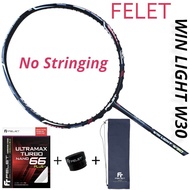 Felet Win Light W30 Include Stringing Ultramax Turbo Nano 66 Racket