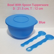 Blue blue blue | Green bowl 2.5L with spoon tupperware