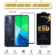LAYAR Vivo Y19S Vivo Y19S Pro Tempered glass Full Cover Anti Static full screen Anti-scratch Vivo Y1